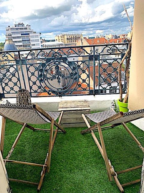 L'Albert 1Er - Ancien Palace - Centre Ville - Terrasse วิชี ภายนอก รูปภาพ